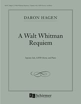A Walt Whitman Requiem SATB Choral Score cover